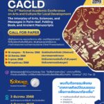 ประชาสัมพันธ์การประชุมวิชาการระดับชาติ ครั้งที่ 2 สำนักศิลปะและวัฒนธรรม มหาวิทยาลัยราชภัฏเชียงใหม่